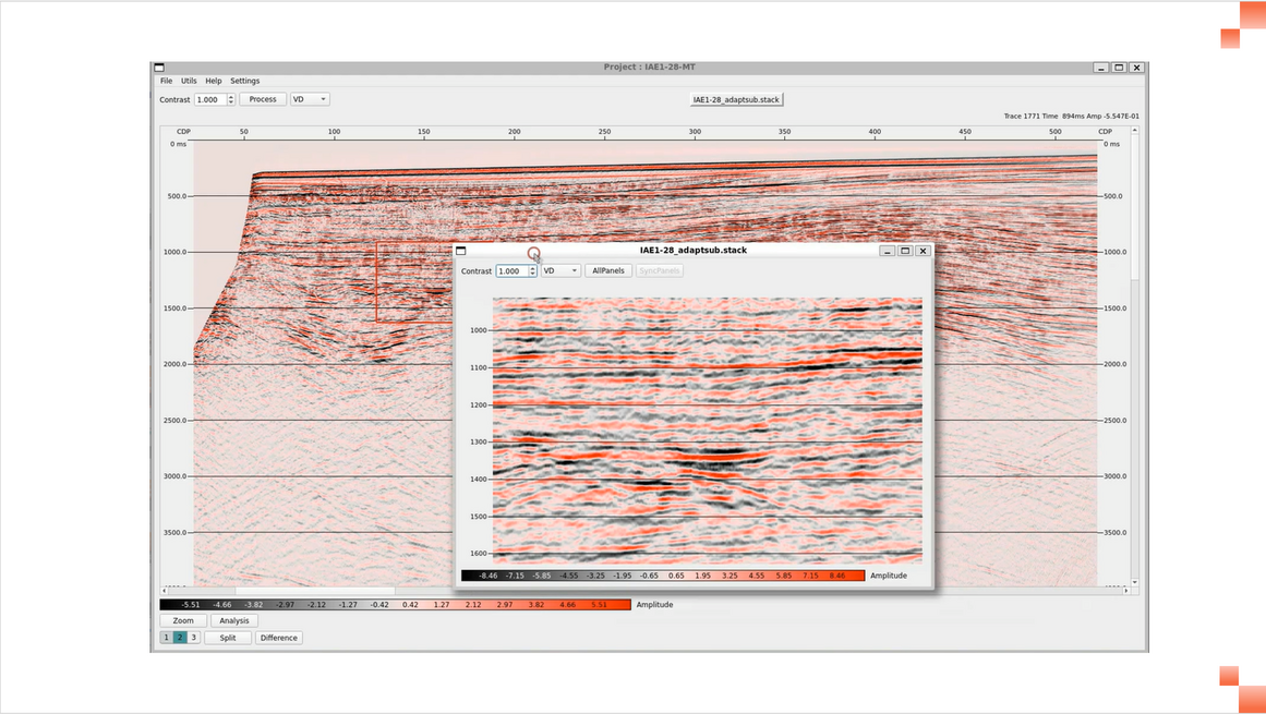 Claritas Seismic Viewer