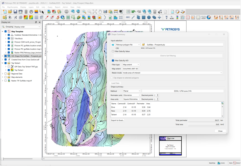 GIS Shape Statistics in PRO